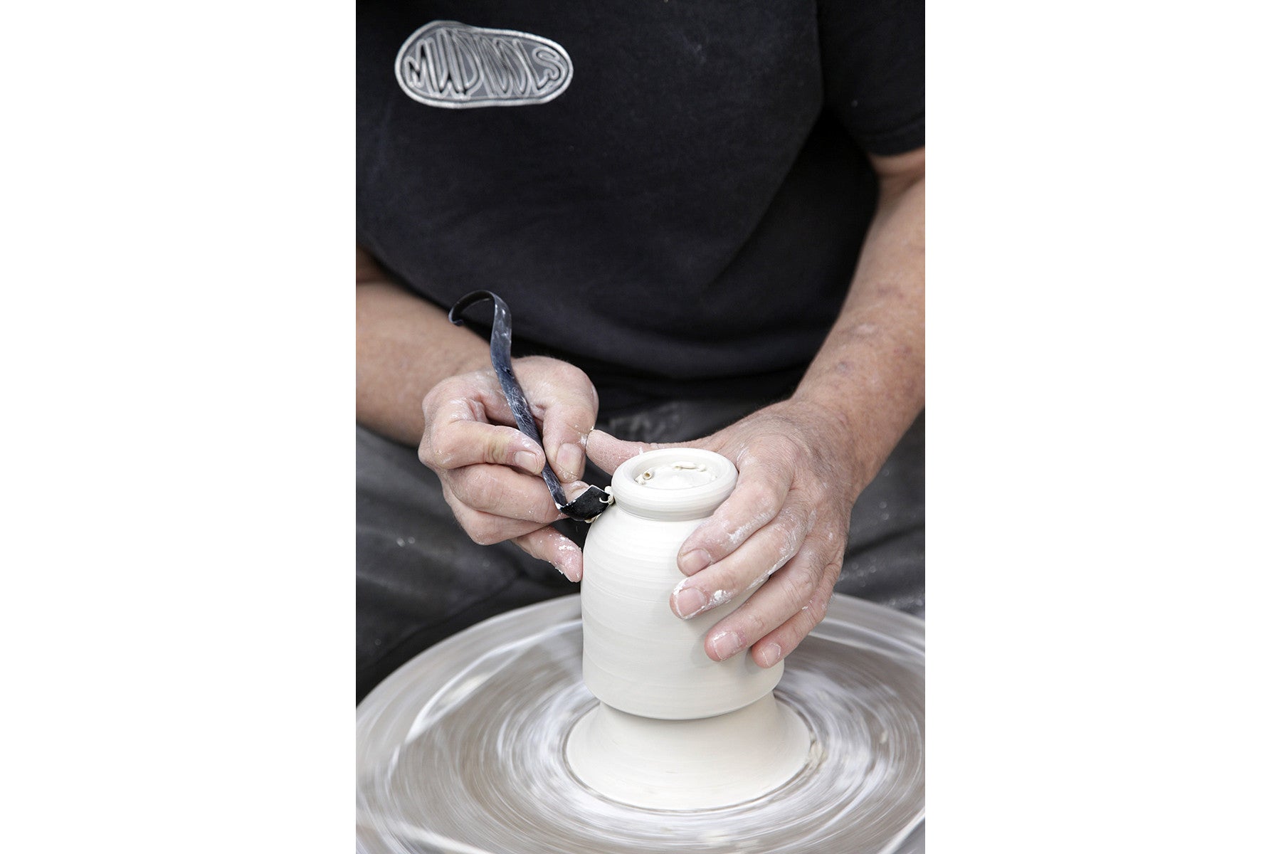 Artist Michael Sherrill using the Do•All