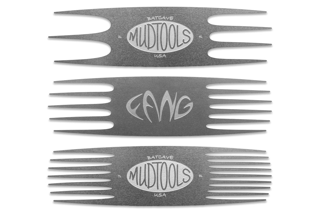 FANG Large Stainless Steel Scoring Tools - Mudtools