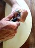 Artist Michael Sherrill using 7/32 Diamond Sharpening Burr
