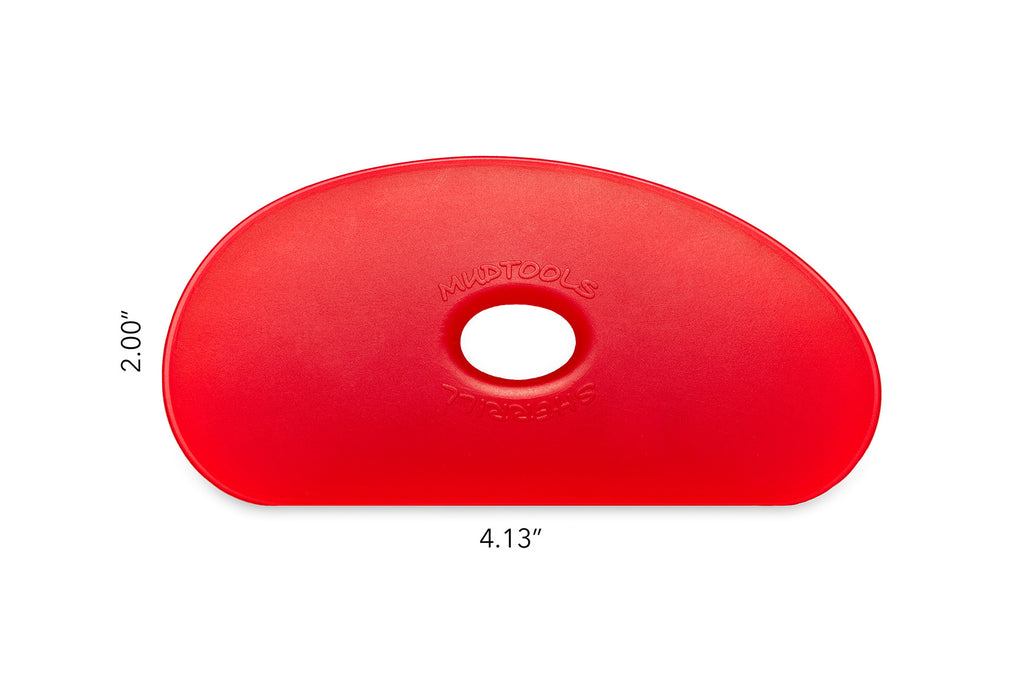 Mudtools Small Bowl Rib Red– Rovin Ceramics