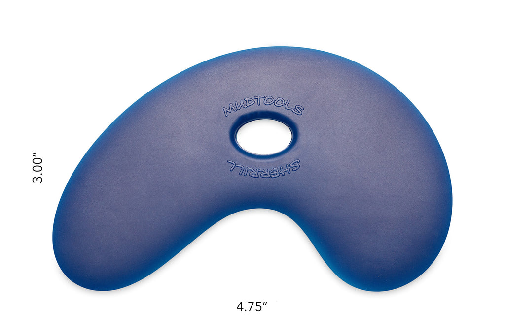 Mudtools Polymer Rib Blue Size 4